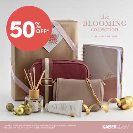 Kaisercraft 50% off Blooming